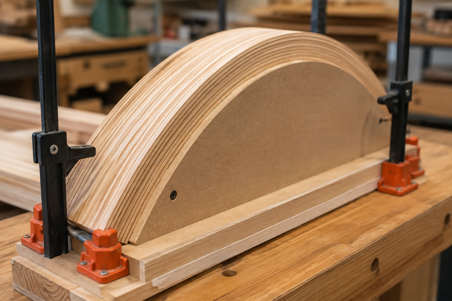 How to Create Curved Wood Components with Bent Wood Lamination